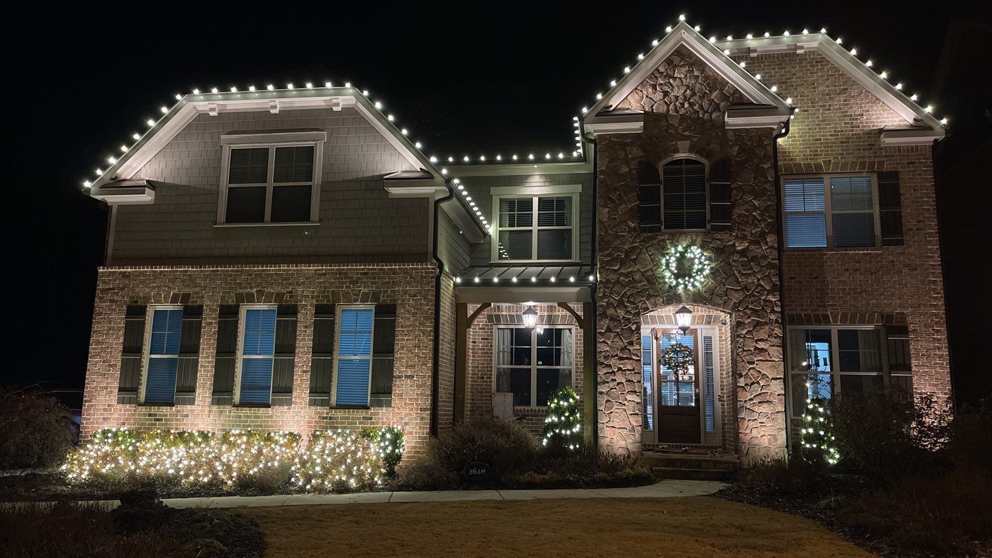 christmas lighting Johns Creek GA