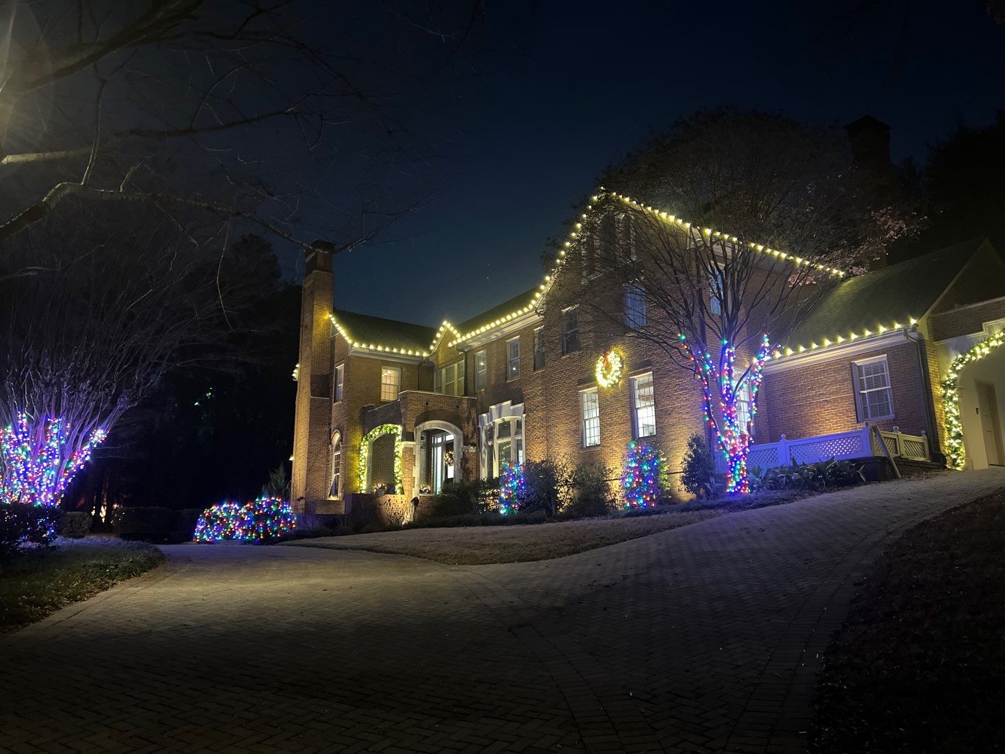 holiday lighting Johns Creek GA