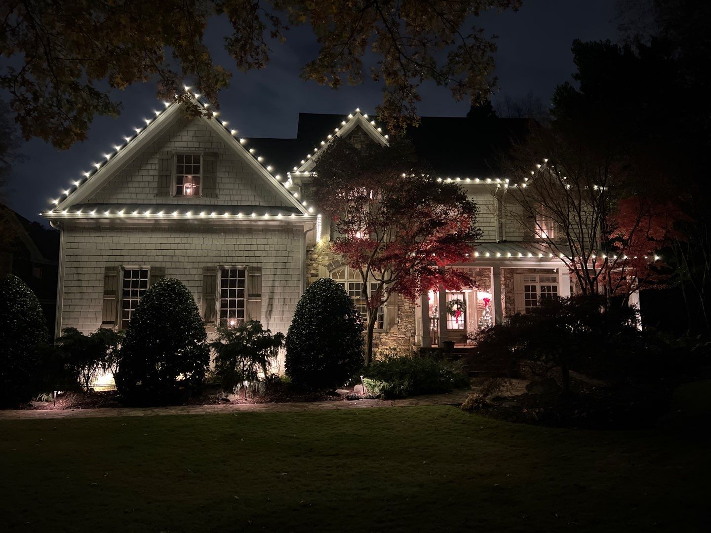 Christmas Lights in Brookhaven, GA